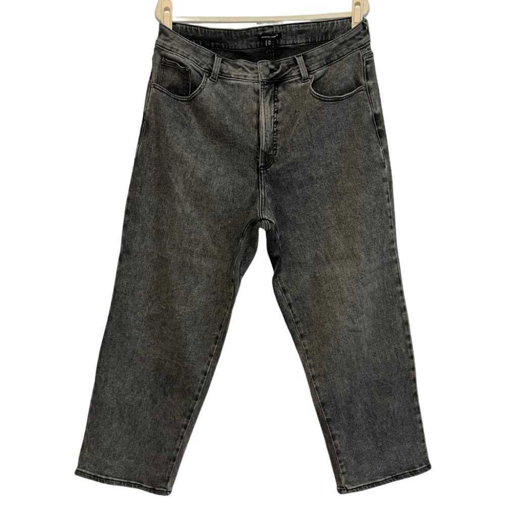 Universal Standard Donna High Rise Curve Straight Leg Jeans - 14